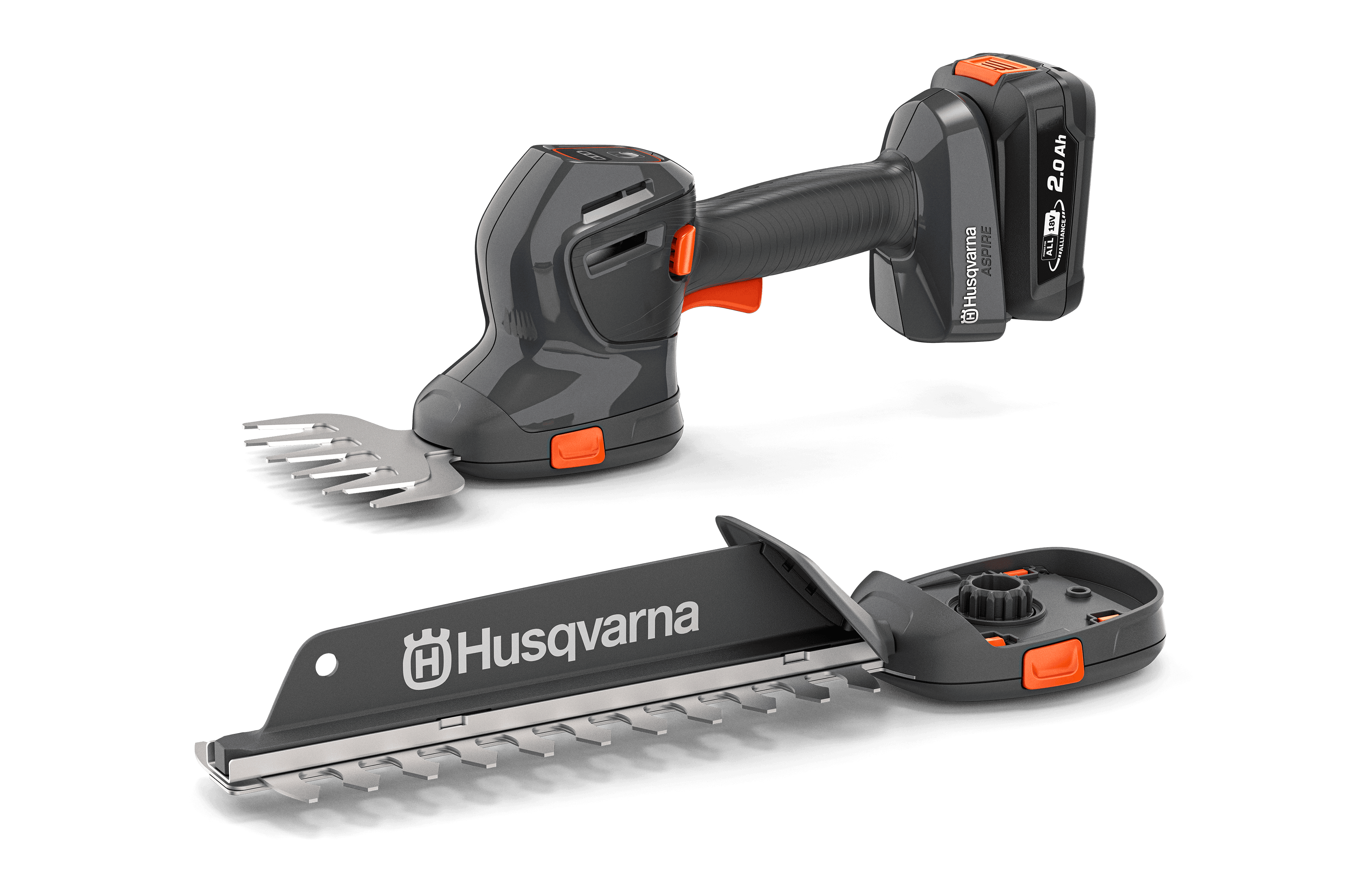 Aspire™ Shrub Shear 18V + Pole with battery and charger image 8